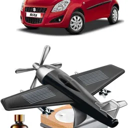 Car Solar Air Freshner Automatic Rotating Diffuser-image-12
