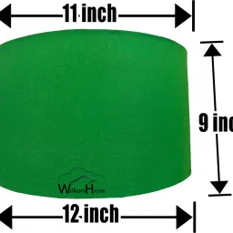 wolkomhome Lamp Shade for table and Floor Lamp Suitable For Home Lamp shade Emerald Green Table Lamps Lamp Shade image 2