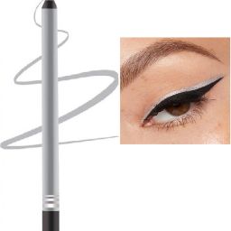 Waterproof shimmer Metallic crayon kajal GREY-image-5
