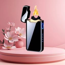 Cigarette lighter Usb Rechargeable Lighter Arc Lighter ANDLed Power DisplayB66 Pocket Lighter-image-86