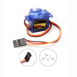 geeta enterprises Sg90 Servo 9g Motor Tower Pro Rc Robot Controls, Multi-color Electronic Components Electronic Hobby Kit image 2