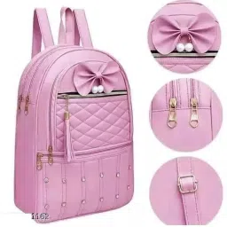 Small 15 L Backpack Small 15 L Backpack Small 15 L Backpack New Trendy Fashionable Backpack & Girl-image-52