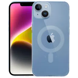 Croma TPU Back Case for Apple iPhone 14 Plus (Apple Compatible, Transparent)-image-67