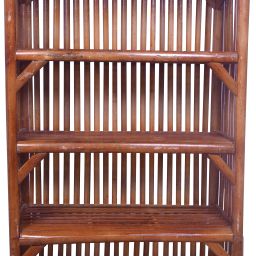 Wood, Bamboo,Cane Book shelf chappal stand,Bookshelf for office,multipurpose use Bamboo Semi-Open Book Shelf-image-19