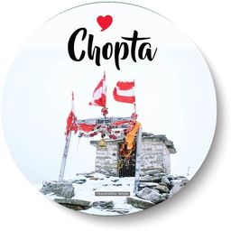 peacockride Love Chopta I Chandrashila Temple I Souvenir l Travel Fridge Magnet Fridge Magnet Pack of 1-picture-6