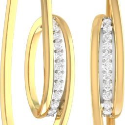 PC Jeweller The Helmut Yellow Gold 22kt Stud Earring-image-63