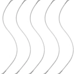 Hanging Pot Wire Rope Extension 3 feet for Pots and Plants Silver-image-4