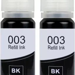 NNPRO Ink Refill for \001 , 003 , L3200 , L3210 , L3211 , L3215,L3216,L3250,L3252 Black - Twin Pack Ink Bottle-picture-5