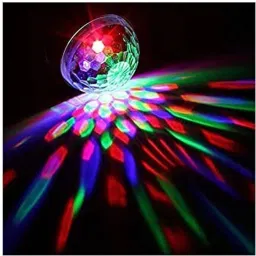 LED Disco Light for Party,Function,Diwali,Christmas Decoration Single Disco Ball-23