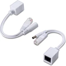 VOOCME Passive PoE Injector and Splitter Pair (Set of 1) CPOE/1P. Lan Adapter image 3