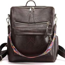 Medium 28 L Backpack Women's Fashion Backpack Purses Multipurpose Design Handbags and Shoulder Bag-image-27