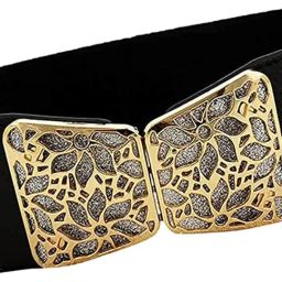 Women Casual Black Fabric Belt-image-39