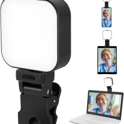 Bonsly Selfie LED Lamp Dimmable Selfie Light, Cell Phone Fill Light 6500 lx Camera LED Light-26