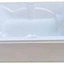 Acrylic 6 Feet Freestanding Bathtub with Front Panel - White Free-standing Bathtub-image-96