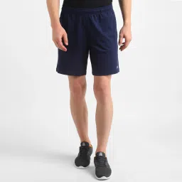 Solid Men Blue Sports Shorts-picture-20