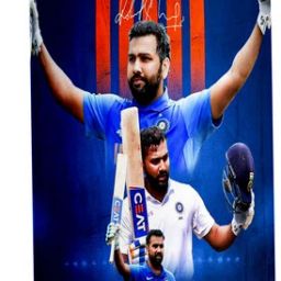 Rohit Sharma Sipper Water Bottle For boys & Gilr Birthday (NS-221) 600 ml Water Bottle-image-62
