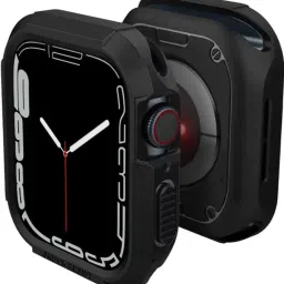 play run Screen Guard for Bumper Case Apple Watch Series 8 / 7 (45mm) | SE2 / 6 / SE / 5 / 4 (44mm), Precisely compatible Resilient Shock Absorption and Carbon Fiber Design, Everyday scratch defense with flexible and shock-absorbent layer-picture-16