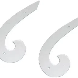 Set Of 2 Armhole Curve Ruler - Precision Tool for Tailoring and Dressmaking Ruler-38