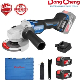 Dongcheng DCSM03-100 Type EM Cordless Brushless 20V Angle Grinder-0