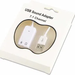 ASTOUND White 7.1 Channel USB External Sound Card -Q1 Phone Converter-picture-36