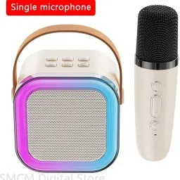 4uonly K12 speaker Colour Changing Karaoke Mike Bluetooth Party ghj25 56 W Bluetooth Party Speaker image 2