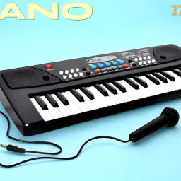 37-Key Musical Piano Keyboard with Microphone 430A1 Song Record Feaure_L819-image-37