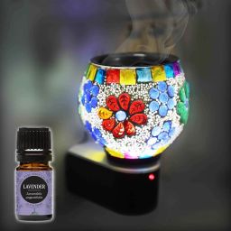 Lavender Aroma Oil Diffuser Set-12