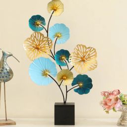 vedas Opal Multicolour Iron and MDF Showpiece-picture-0
