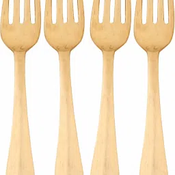 Disposable Brass Dinner Fork Set-25