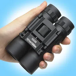 COMET 10x25 Compact Lightweight Binoculars,Mini Pocket Folding Binoculars Binoculars-picture-0
