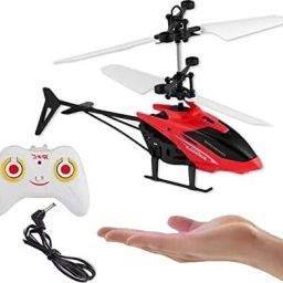 Remote Control Hand Sensor Helicopter Drone Flying Toy for Boys(Multicolor)-image-81
