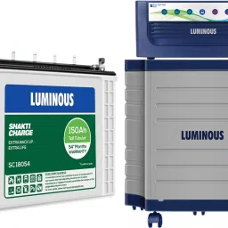 Shakti Charge SC 18054 150Ah Tall Tubular Inverter Battery With Eco Volt Neo 850 Sine Wave Inverter & Trolley Tubular Inverter Battery-image-15