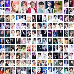 BTS Photocards, (Pack of 126) 18 Pics of All 7 Members Photo Cards For Room Decor, Merch and Photocards (3 x 4 Inches) Paper Print-25