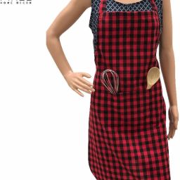 Cotton Chef's Apron - Free Size-image-7