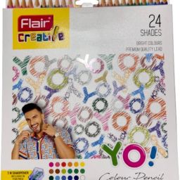 24 Shades Colour Pencil Round Shaped Color Pencils-image-31