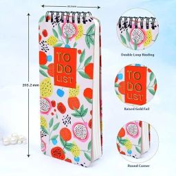 Softbound Spiral Planner To Do List (8 x 3.5 inches) Regular Planner Ruled 200 Pages-image-67