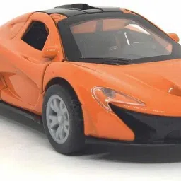 Die Cast Pull Back Wheels, Open Doors, Mclaren look Super Sports Racing Car Toy-image-31