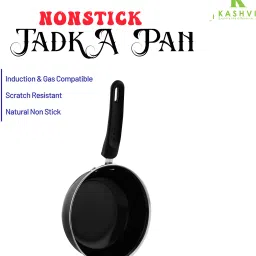 Premium Tadka Pan Tadka Pan 16 cm diameter 1 L capacity-image-15