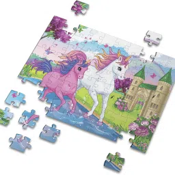 bookford Era Of Unicorn Jigsaw Puzzle Game & Fun and Learning image 3