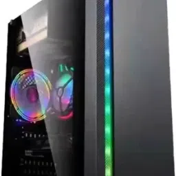 TECH- Assemblers Intel Core i5 Processor/256GB SSD / RGB Full Tower Desktop Cpu Core™ i5-750 Processor (8M Cache, 2.2 GHz) (4 GB RAM/GT-610 2GB For Better Gaming Experience Graphics/256 GB SSD Capacity/Windows 10 (64-bit)/2 GB Graphics Memory) Full Tower with MS Office-image-1