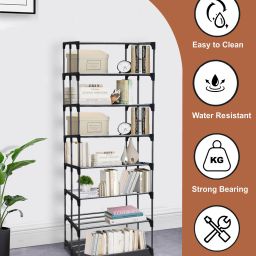 BOOKCASES Metal Open Book Shelf-image-8