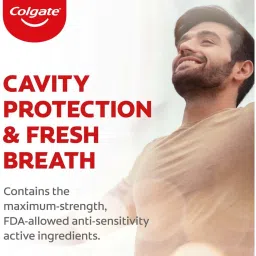 colgate Sensitive Everyday Protection Tooth paste for Sensitive Teeth, Combo Pack 160gx3 Toothpaste image 4