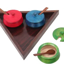 Tray, Spoon, Bowl Serving Set-picture-22