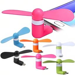 Comfortinglives Usb pocket fan cooling perfect fan for study, desk, and office use Usb C Cooling Accessory USB Fan-image-93