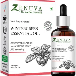 Wintergreen Essential Oil | Skin, Face & Hair Care | Oily Skin Pure & Natural-image-1