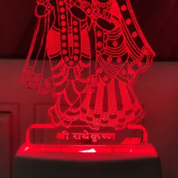 RADHE KRISHNA FANCY NIGHT LAMP 625 Night Lamp-14