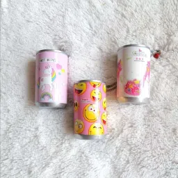 Nail Paint Remover Creative Animated Printed Cotton Wipes In Tin Box For Nail Paint Cleaning-image-39