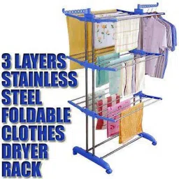 Steel, Plastic Floor Cloth Dryer Stand RF - CDS Rust Free Steel-13
