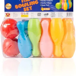 tirth Bowling Game Set for Kid 10 Pin 2 Ball image 3