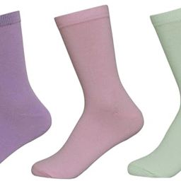 Women Solid Mid-Calf/Crew-image-20